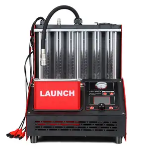 Machine de nettoyage d'injecteur de carburant à ultrasons Exclusive LAUNCH, testeur d'injecteur de carburant à 6 cylindres 220V/110V