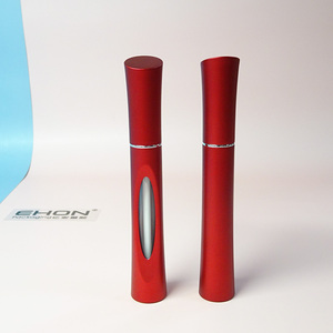 New Arrival Private Brand Luxury <b>Red</b> 5ml Lip Gloss Container Hollow Design PETG Empty Lip Oil Bottle Cosmetic Packaging - Product Image 6