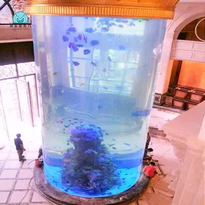 China superior quality acrylic fish tank decoration aquarium accessories