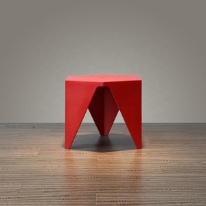 Morezhome de diseño moderno <span class=keywords><strong>hexagonal</strong></span> lado mesas de plástico para salas de - Product Image 3
