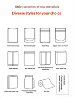Pochette à bec verseur personnalisée en PET/PE de qualité alimentaire avec design autoportant pour l'emballage de recharges de boissons liquides (jus, café)