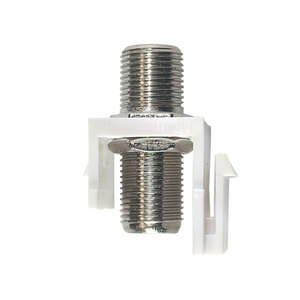 Nữ để nữ f-loại đồng trục RG6 Cáp Extender <span class=keywords><strong>Keystone</strong></span> <span class=keywords><strong>Jack</strong></span> chèn cho tấm Tường viễn thông các bộ phận - Product Image 2