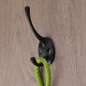 Modern Minimalist Wall Mounted Coat <b>Hooks</b> Zinc Alloy Round Bronze Black For Wardrobe Bedroom Bathroom <b>Kitchen</b> Entryway - Product Image 4