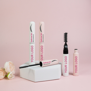 Gel per Sopracciglia a Marchio Privato di Alta Qualità, Design Gratuito, Lunga Durata, Impermeabile, Vegano, in Fibra, Trasparente - Product Image 1