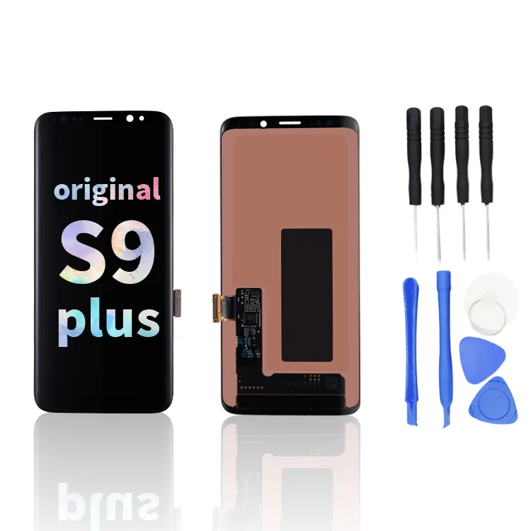 Factory Accessories Wholesale Mobile Phone Lcd Original Quality Replacement For Samsung Galaxy S9 Plus Lcd Display Screen
