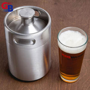 Convient pour les fêtes Fûts de <span class=keywords><strong>bière</strong></span> personnalisables en acier inoxydable 304 Mini Fûts de <span class=keywords><strong>bière</strong></span> <span class=keywords><strong>pression</strong></span> à paroi unique - Product Image 4
