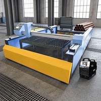 Machine de découpe plasma CNC pour tôles d'acier, haute précision, haute productivité, cycle de service 100%, moteur pas à pas/servo, avec assistance technique