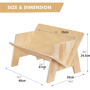Étagère à <span class=keywords><strong>livres</strong></span> multifonctionnelle en bois, étagère <span class=keywords><strong>de</strong></span> bureau, petites bibliothèques <span class=keywords><strong>pour</strong></span> tout-petits - Product Image 3