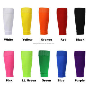 Manches de jambe de football à équipage élevé pour hommes protège-jambes de sport pour jeunes manches de <span class=keywords><strong>compression</strong></span> de <span class=keywords><strong>mollet</strong></span> chaussettes de football d'hiver sans pied tricotées - Product Image 4