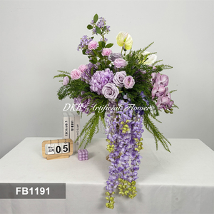 Centros de Mesa Decorativos para Bodas y Eventos, Flores Artificiales de Seda Realistas, Personalizadas al por Mayor - Product Image 2