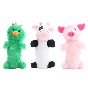Popüler evcil hayvan ürünleri eşek köpek oyuncaklar şekil peluş cızırtılı köpek oyuncak - Product Image 2