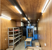 Conteneur de réparation mobile pour fraises de tunneling entièrement équipé |   Atelier de maintenance préfabriqué sur site pour machine de forage de tunnels