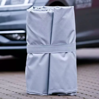 Équipements de lutte contre l'incendie, couverture anti-feu pour véhicule électrique à batterie au lithium ignifuge 6m x 8m avec sac de rangement en PVC