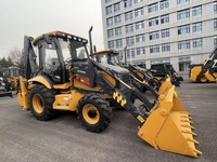 Backhoe Loader XC870K/XC870HK 2.5 Ton 82KW yang laris di Amerika Selatan, Wheel Loader dengan Wet Bridge
