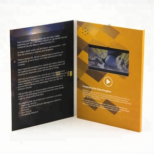 Quà Tặng Thẻ Màn Hình Lcd Ý Tưởng Sản Phẩm Mới Hộp Trưng Bày Giấy Bìa Cứng Trong Suốt Sách Quảng Cáo Video Sách Chuyển Động - Product Image 5