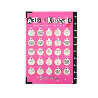 Couverture de planificateur de mouture quotidienne à disque Carnet de notes en plastique dur durable à couverture rigide