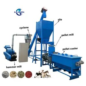 Corn Soybean Feed Pelletizing Mill Feed Pellet Making Machine Processing Line for Animal