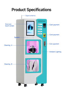Machine automatique de lavage et de désinfection de casques avec système de paiement par QR code - Product Image 6
