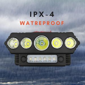 Linterna Frontal LED de Cinco Leds, Recargable por USB, para Uso Doméstico, Externa, COB, Resistente al Agua, Ideal para Pesca - Product Image 4