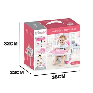 Bao Han Portable bébé chaise de salle à manger avec Table de nourriture ceinture de sécurité enfant alimentation enfant en bas âge siège à manger voiture voyage - Product Image 4