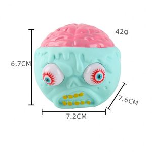 Juguetes de PVC Unisex para Halloween 2024, Novedad al por Mayor, Divertidos Ojos de Juguete para Apretar, para Aliviar el Estrés en Adultos - Product Image 4