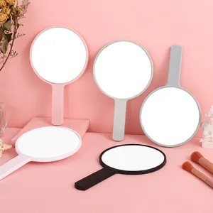 Espelho de maquiagem Retangular Vanity Mirror para Mulheres Personalizado Quadrado Chrome 2 Side Folding Maquiagem Compact Pocket Mirror 10 Pcs