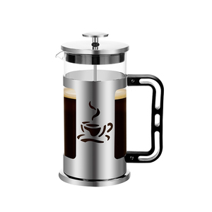 Certification FDA qualité alimentaire pas cher mé<span class=keywords><strong>tal</strong></span> café français presse fabricant logo personnalisé - Product Image 3