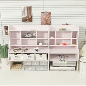 Office Organizer Multi Tier Desktop Storage <b>Shelf</b> 5 Layers Rectangle Standing Type For Desk And Bedroom Use - Product Image 1