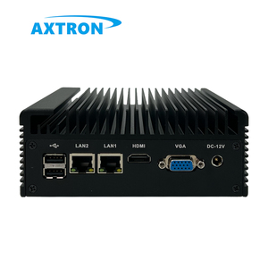 Mini PC Industri Tangguh I3-6100U dengan 2 Jaringan LAN, 2 <span class=keywords><strong>Port</strong></span> <span class=keywords><strong>COM</strong></span>, POE, DDR3, Sistem Operasi Linux/Windows, SSD/HDD, Memori Video 4GB, Steker US, Baru - Product Image 2