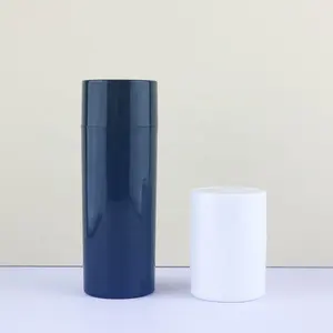 5G 15G 30G 35G 100G plastik talk pudrası şişe siyah beyaz Fiber toz Shaker şişe saç cilt bakımı için