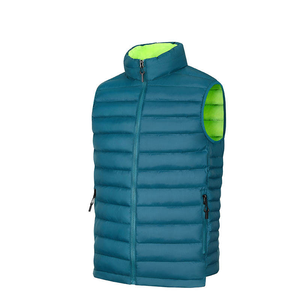 Personnalisé Hommes <span class=keywords><strong>Court</strong></span> Puffer <span class=keywords><strong>Gilet</strong></span> Lâche Sans Manches Polyester Coton Fermeture Éclair <span class=keywords><strong>Chaud</strong></span> Hiver Hommes <span class=keywords><strong>Gilet</strong></span> pour Homme - Product Image 6