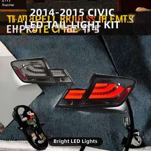 New 2014-2015 for 9.5-generation Tail <b>Light</b> Assembly Conversion <b>LED</b> Running & <b>Lights</b> <b>Red</b> Lens None <b>LED</b> Tail <b>Light</b> Ne - Product Image 2