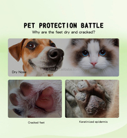 Label privé fournitures pour animaux de compagnie produits cire de patte naturelle protection sucette patte et nez beurre de karité personnalisé baume de patte pour animaux de compagnie pour chiens chat