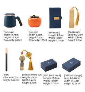 Set Regalo di Lusso Rosso per Capodanno 2025, Set Promozionale Aziendale, Regalo per Clienti VIP e Amici, Offerte Notebook <span class=keywords><strong>Black</strong></span> <span class=keywords><strong>Friday</strong></span>, Confezione Regalo - Product Image 6