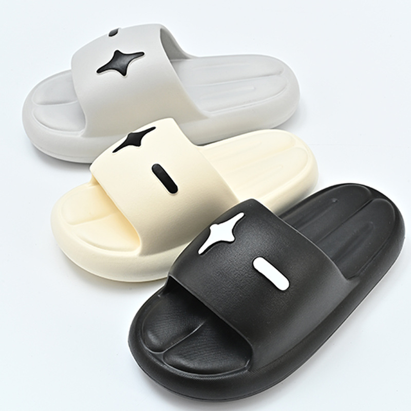 Wholesale PVC EVA Beach Slippers Shoes Indoor Outdoor Women Mens Bathroom Slides Slipper