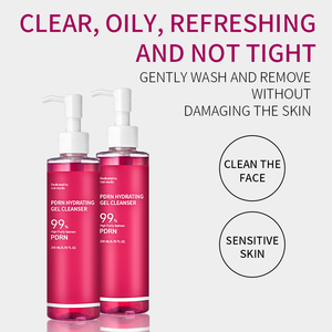 Cuidado de los poros de la piel grasa Lavado DE CARA coreano para mujeres Gel <span class=keywords><strong>limpiador</strong></span> 99% Pdrn Limpiadores faciales hidratantes - Product Image 3