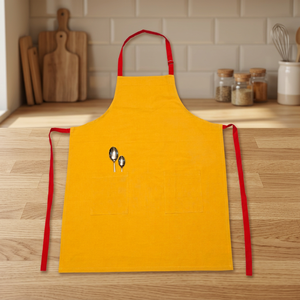 Delantal de Cocina Reutilizable Premium, Edición para Cocinar, Material de Algodón Orgánico Ecológico, Resistente al Agua, Traje de Trabajo Duradero y Confiable - Product Image 1