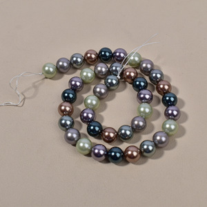 4mm 6mm 8mm 10mm 12mm Multi Colors Jewelry Imitation Shell <strong>Pearl</strong> <strong>Beads</strong> , Through Hole Premium Imitation Shell <strong>Beads</strong> - Product Image 6