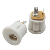 JINBEILI Connecteur de prise d'alimentation cc DC-022G avec 24V DC 2A monté avec boucle Durée de vie de 5,000 cycles