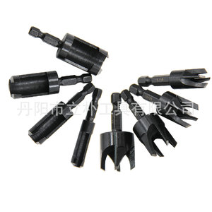 Li Pu Plug Cutting Bits 8pc Hex Shank Wood Drill Bits 1/4 3/8 1/2 5/8 For Woodworking Boards - Product Image 2