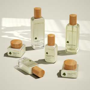 Contenitore di imballaggio vuoto personalizzabile di lusso 30 50 <span class=keywords><strong>100</strong></span> 120 <span class=keywords><strong>ml</strong></span> di vetro per la cura della pelle Set di bottiglie per prodotti per la cura della pelle - Product Image 2