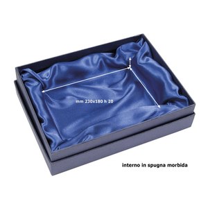 Blue Box Satin <b>Jewelry</b> <b>Case</b> 270X220X45 Mm Premium Storage For Fine <b>Jewelry</b> - Product Image 2