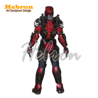 Kostum Cosplay Iron Man Kustom untuk Dewasa, Robot, Setelan Iron Man Asli untuk Pertunjukan atau Bisnis