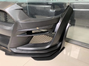 Kit de mise à niveau réfléchissant pour ford <span class=keywords><strong>mustang</strong></span> 2015 — 2017, pare-chocs avant de bonne qualité, style GT500, livraison gratuite - Product Image 3