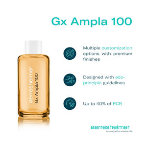 Etiqueta Personalizada Gx-Ampla 100-2, Botella de Vidrio de Color de 100 ml 24/410 para Crema Contorno de Ojos y Frascos Recargables con Impresión de Logotipo Personalizado - Product Image 2