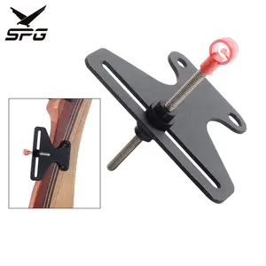 SPG Archery Recurve Bow Sight Single Pin Micro Scope Takedown Hunting Longbow Professional Plastic Adjustable Equipments