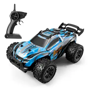 Mobil mainan Drift bercahaya Remote Control, mainan mobil kendali jarak jauh penggerak empat roda kecepatan tinggi dan rendah