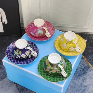 2025 Hot Sale Personalized Tea Cup Saucer Set Factory Price Kitchen <b>Coffee</b> Set Bone China Cup Saucers - Product Image 1