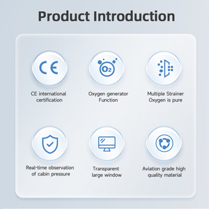 Capsule de chambre à oxygène hyperbare couchée de type 1.5ATA soulagement de la fatigue insomniaque pliable et portable pour la beauté et les personnes âgées - Product Image 5