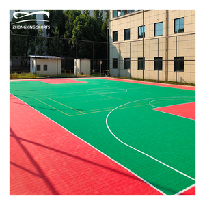 Suelo Suspendido para Patio <span class=keywords><strong>de</strong></span> Recreo con Diseño Tartán, Baldosas <span class=keywords><strong>de</strong></span> Plástico Sintético para <span class=keywords><strong>Patinaje</strong></span> sobre <span class=keywords><strong>Hielo</strong></span>, <span class=keywords><strong>Cancha</strong></span> <span class=keywords><strong>de</strong></span> Baloncesto, Suelo <span class=keywords><strong>de</strong></span> Ensamblaje Interconectable - Product Image 1